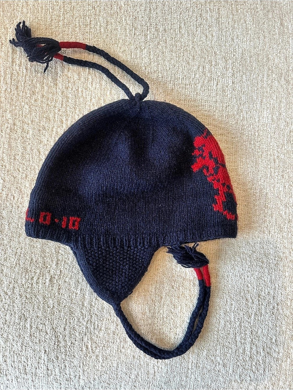 Vintage 2010 Vancouver Olympics Polo, Ralph Lauren knitted cap